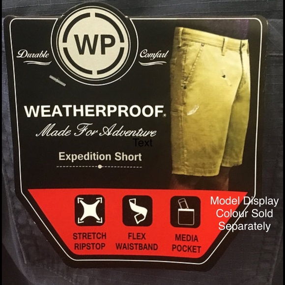 🌟 Men’s Weatherproof Ripstop Expedition Shorts with Pockets - Picture 6 of 6